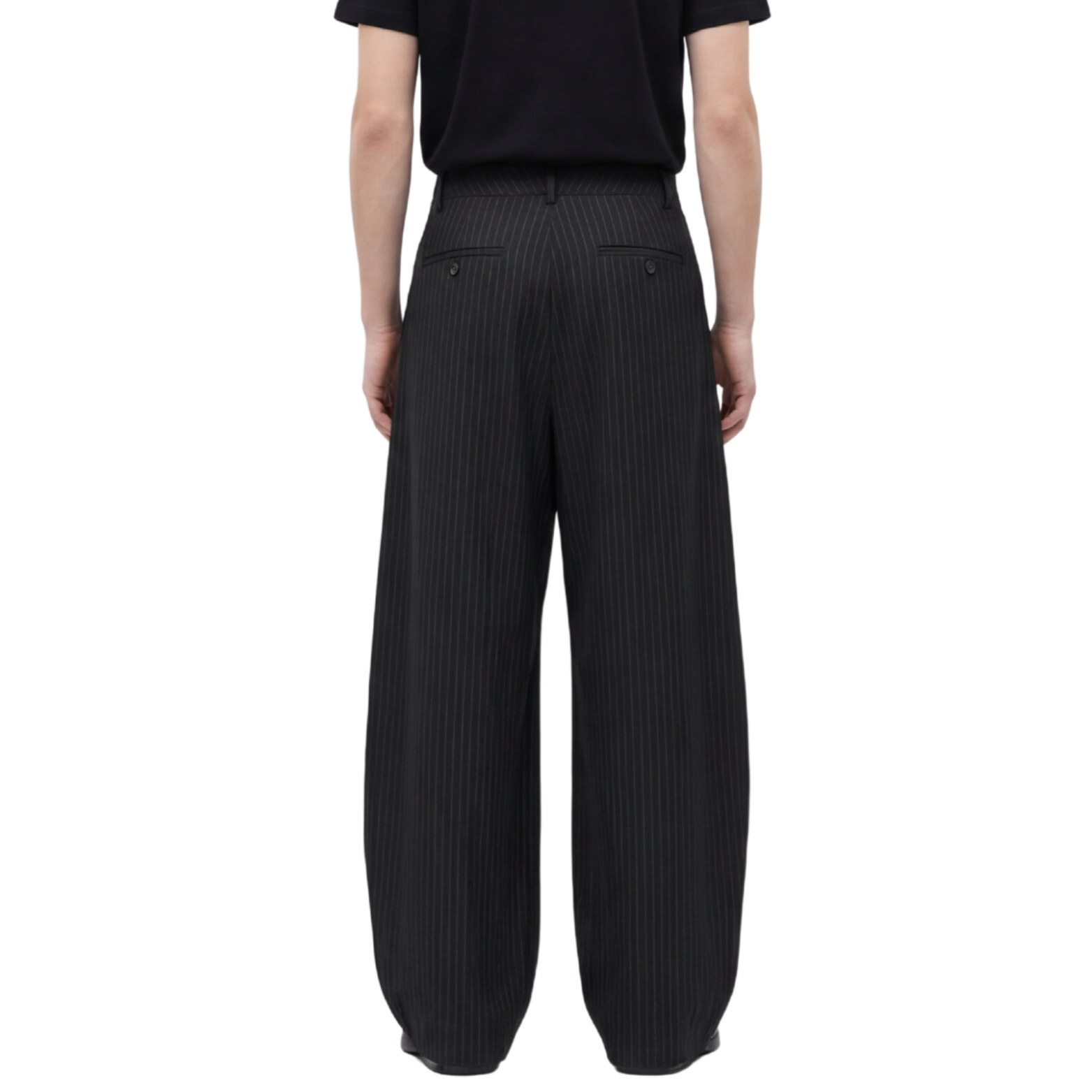 AXEL PINSTRIPE TROUSERS