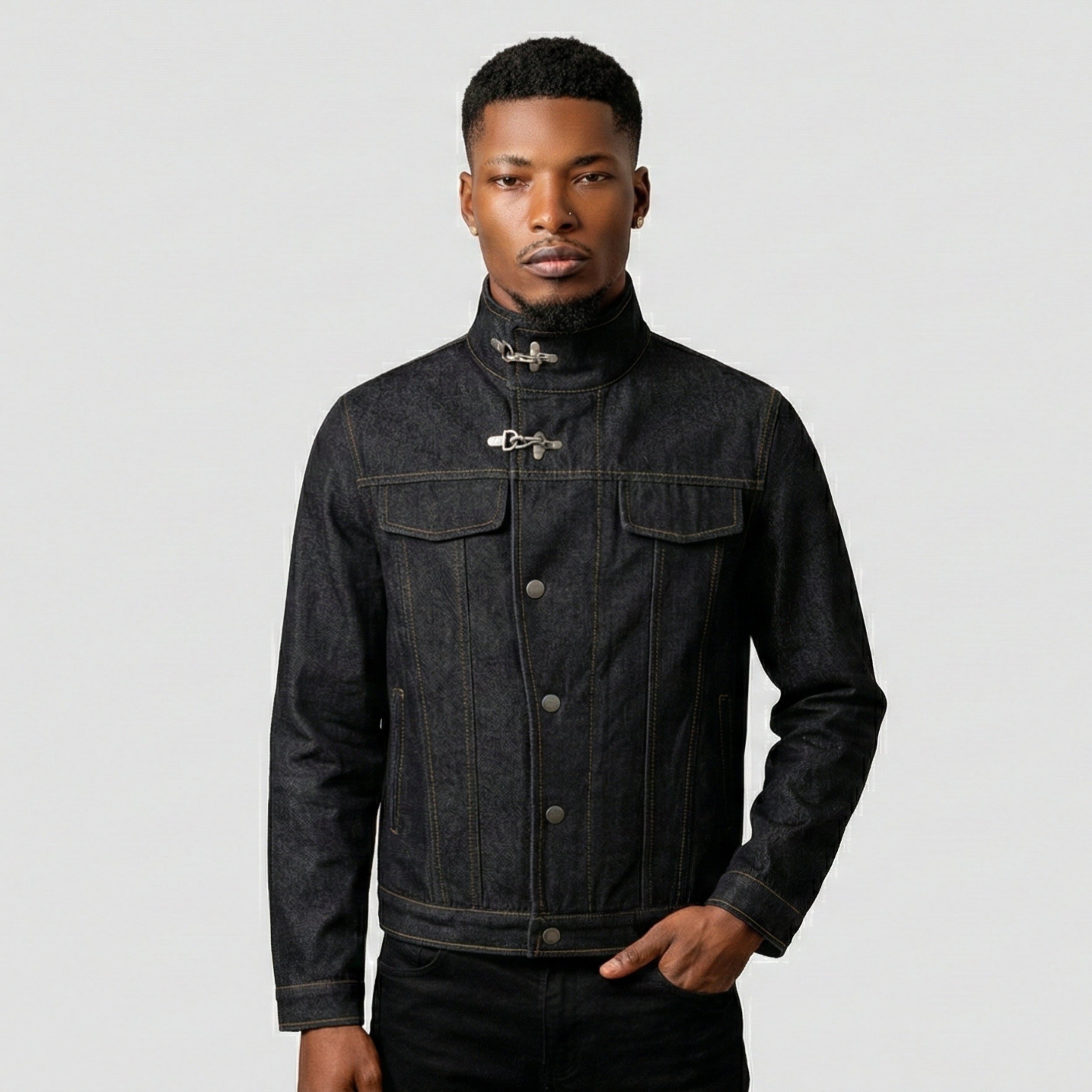 CHASE STRUCTURED DENIM JACKET
