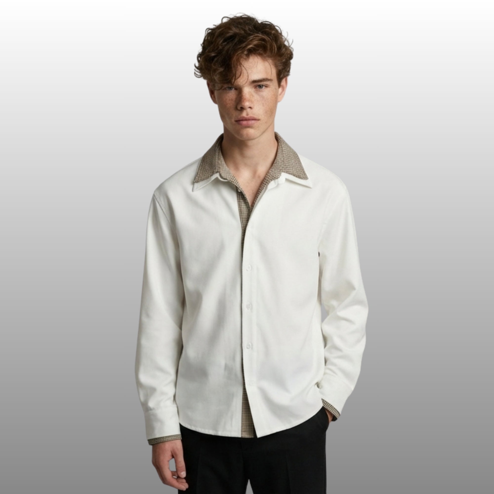 RUSSELL LAYERED PLAID SHIRT