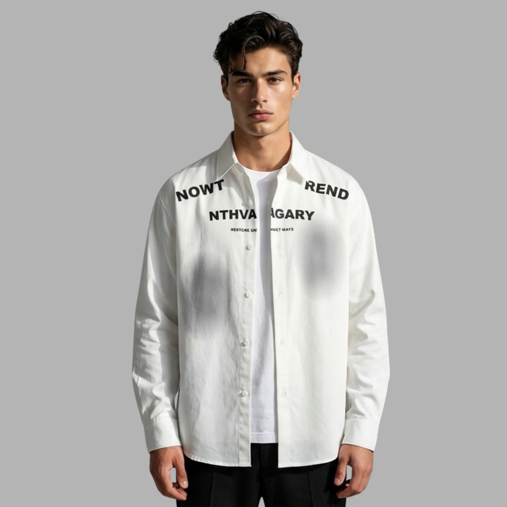 THOMAS SPRAY PRINT SHIRT