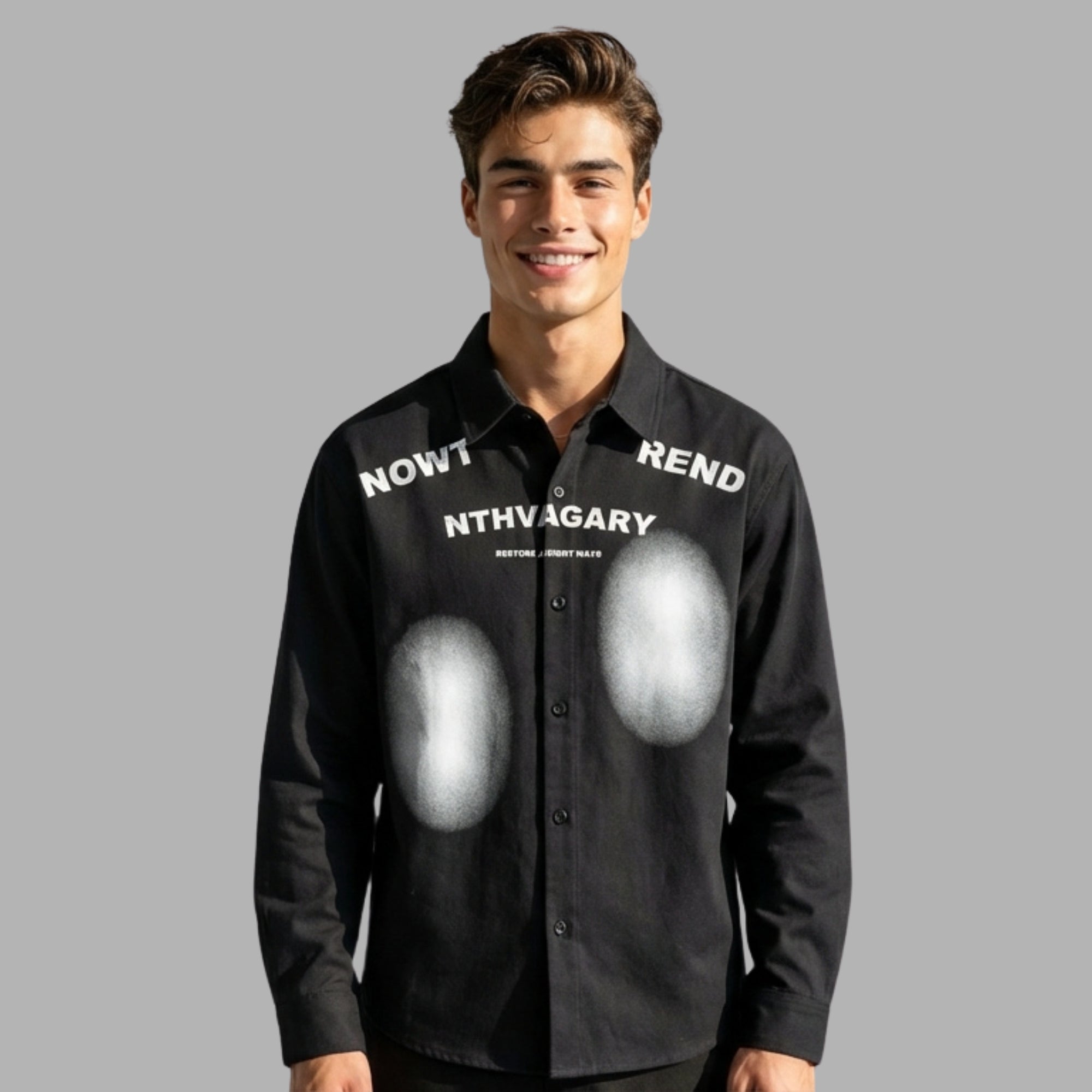 THOMAS SPRAY PRINT SHIRT