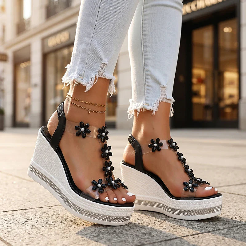 Floryn Wedge Sandals