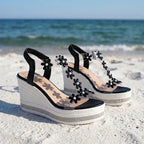 Floryn Wedge Sandals