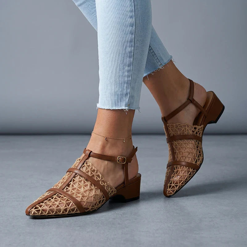 Callista Woven Sandals