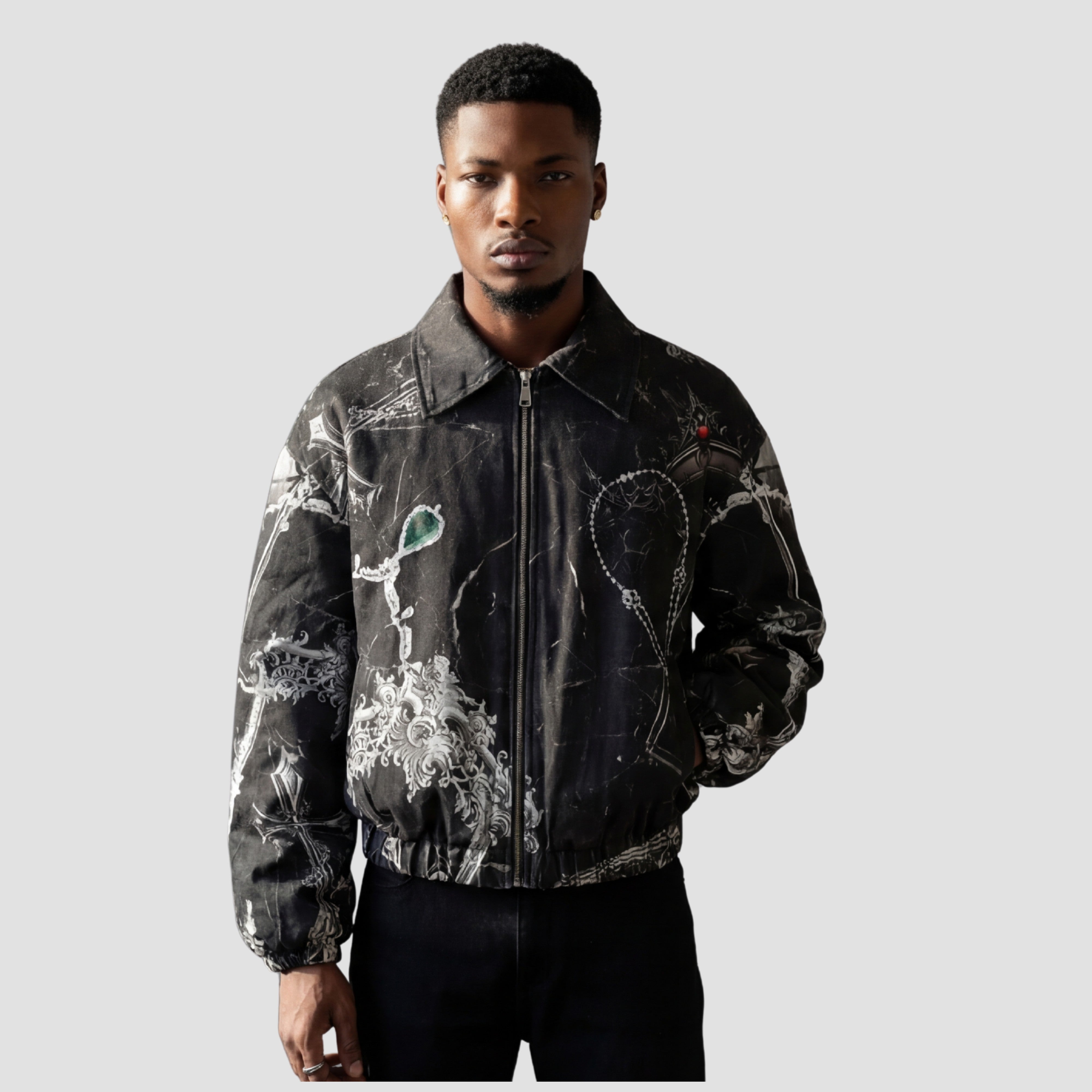 RYAN PRINTED WINTER JACKET