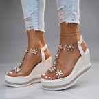 Floryn Wedge Sandals