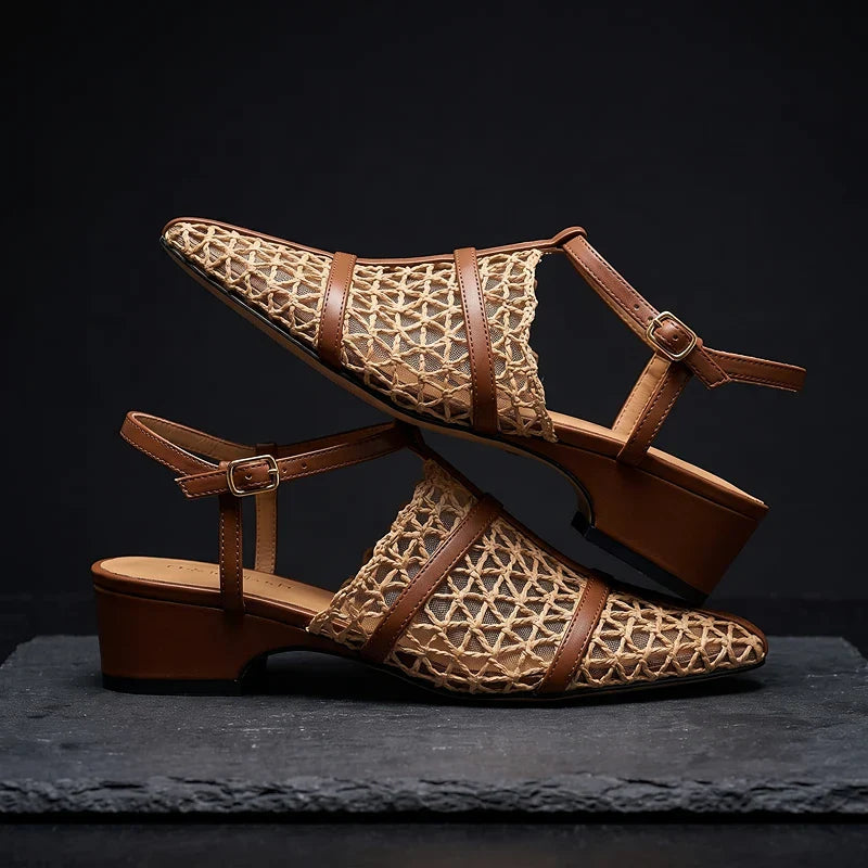 Callista Woven Sandals