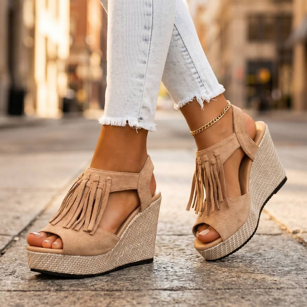 Lavinia Wedge Sandals
