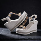 Floryn Wedge Sandals