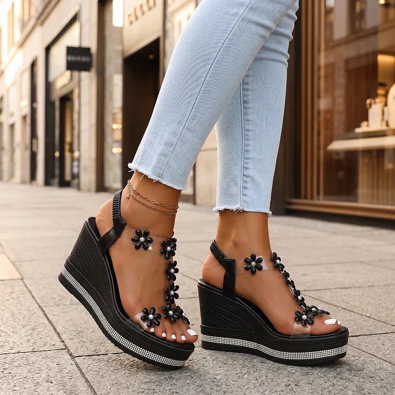 Floryn Wedge Sandals